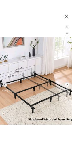 Black Metal Bed Frame