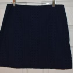 Vineyard Vines Woman Blue Skirt SZ 12