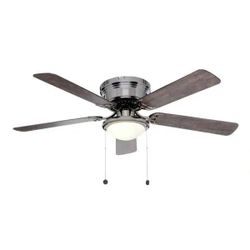 Hugger 52 in. LED Gunmetal Ceiling Fan NEW