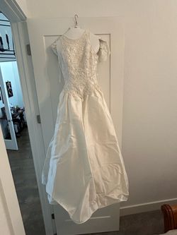 Ivory Beaded Wedding Gown