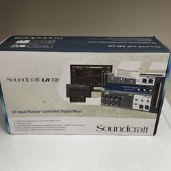 Soundcraft ui12 mixer