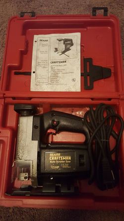 Craftsman auto scroller saw