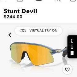 Oakley Stunt Devil Sunglasses  NEW