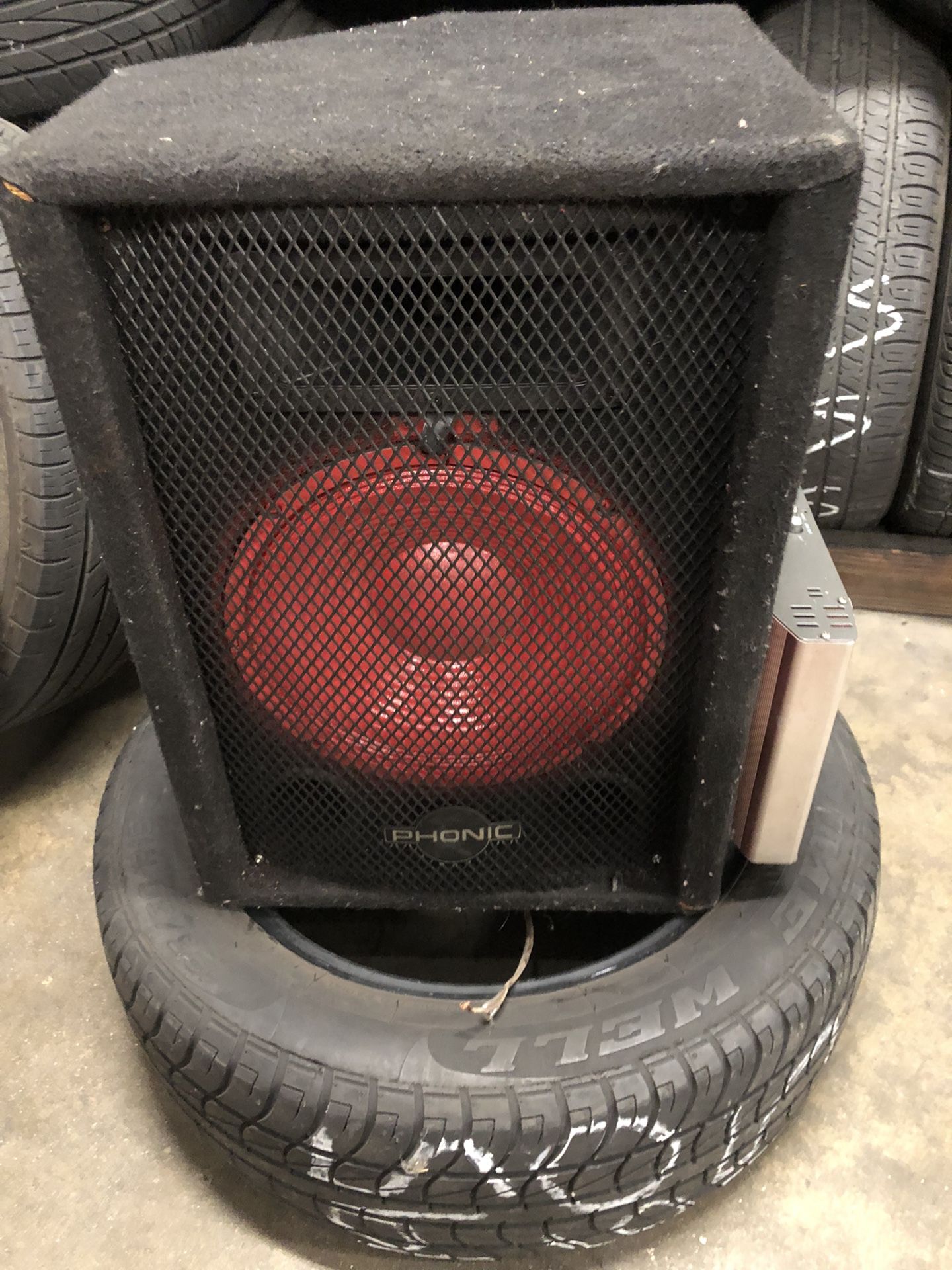 Speaker And Amp $50