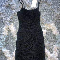 Black Rouched Dress 