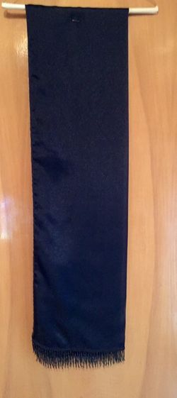 Navy Blue Beaded Shawl