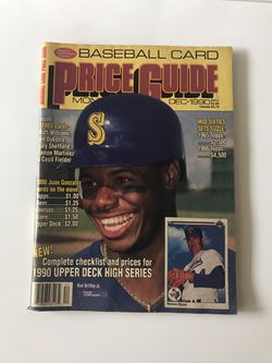 Sports Collectors Digest Baseball Card Price Guide Magazine December 1990 Ken Griffey