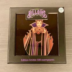 Disneyland paris DLP-Evil Queen jumbo pin LE 500 villains collection Snow White