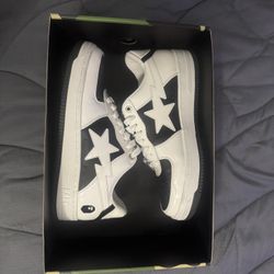 patent black and white bapestas