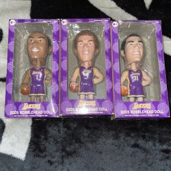 Lakers Bobble Head Doll Collectibles 