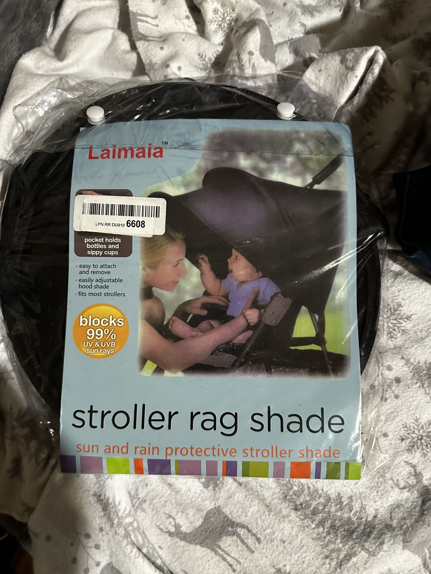Stroller Rag Shade.