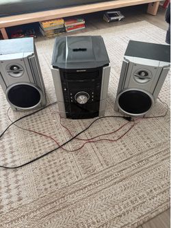 2000s SHARP 5 Disc CD player