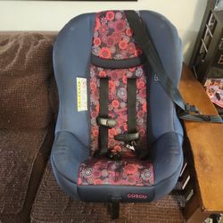 Car Seat Flower Print Rear And Front Facing.