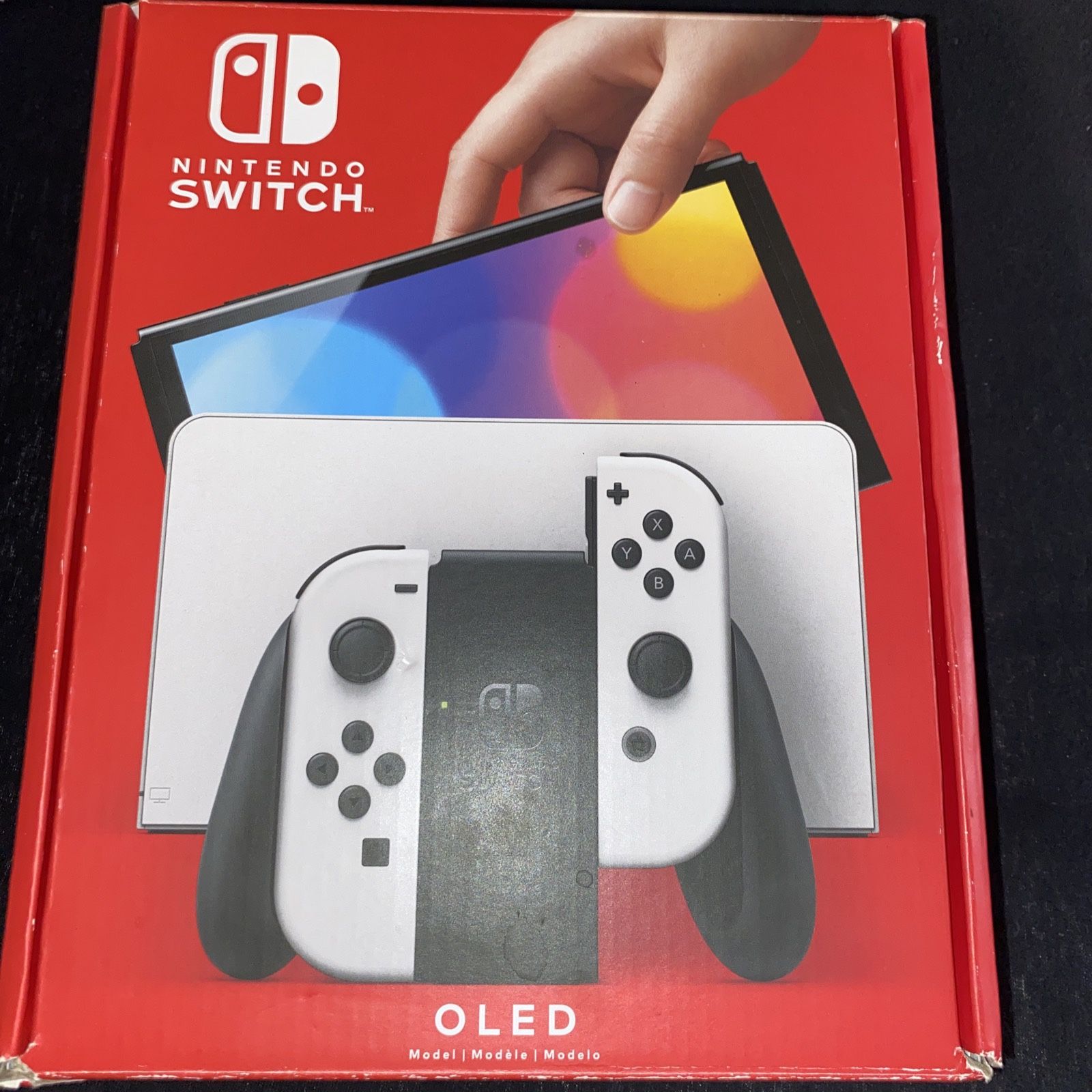 Nintendo Switch OLED Model HEG-001 Handheld Console - 64GB - White