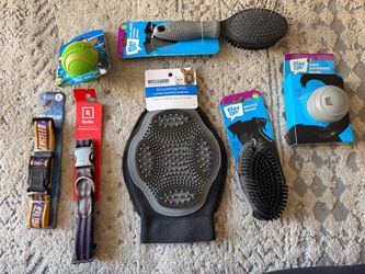 Play On!, Well & Good, and Reddy Pet Grooming and Accessory Bundle