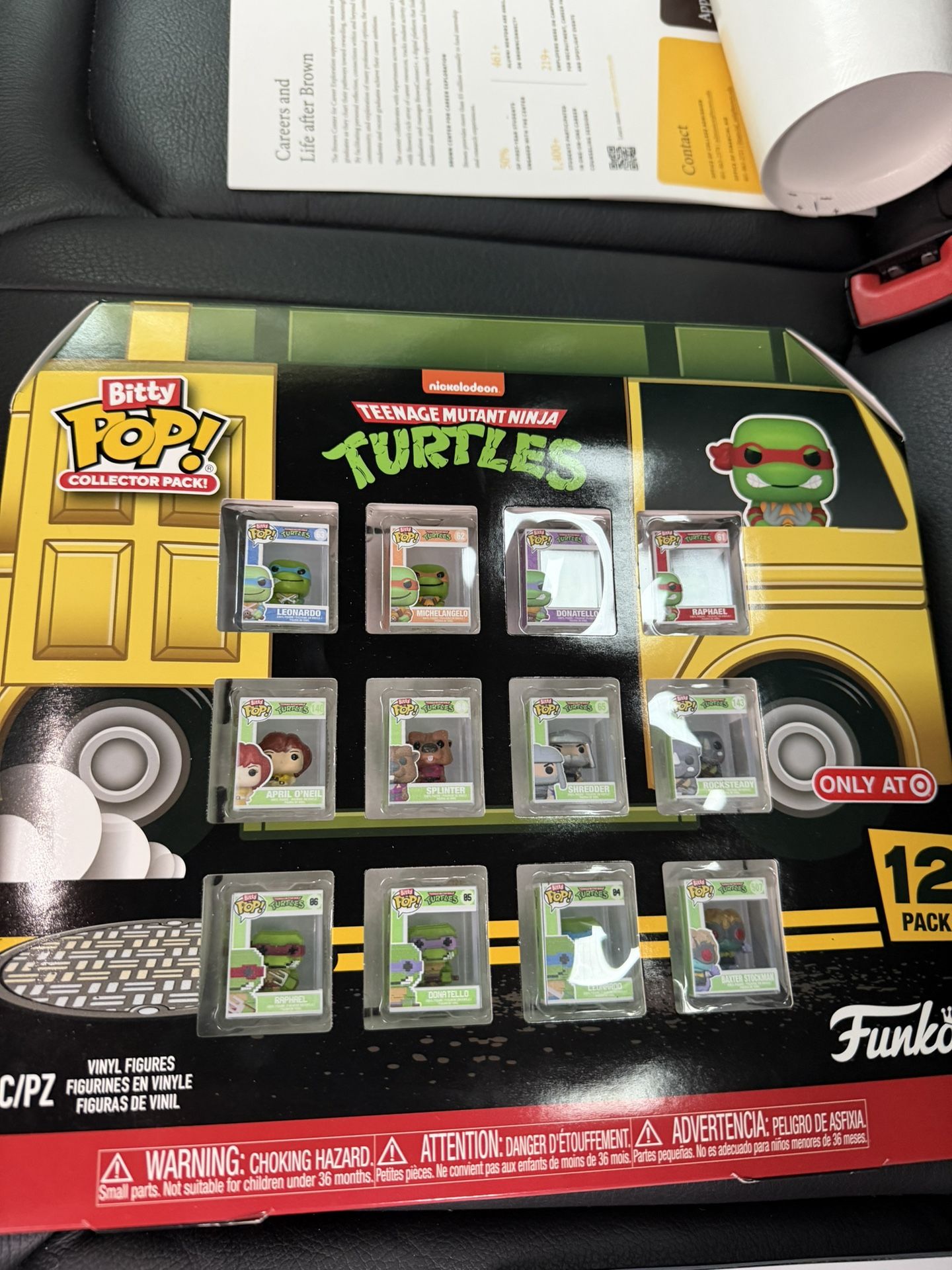 Teenage Mutant Ninja Turtle Bitty Pop collectors pack