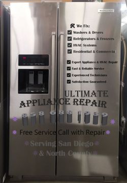 Refrigerator, Washer, Dryer, Heating, AC and Appliance Repair