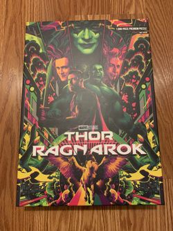 Thor Ragnarok 1000 Piece Puzzle By Mondo
