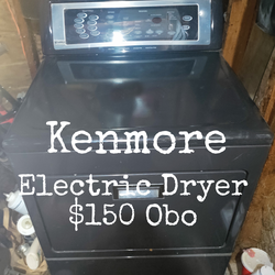 Kenmore electric dryer