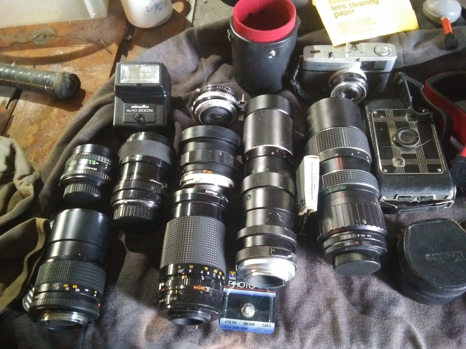 Professional camera equipment