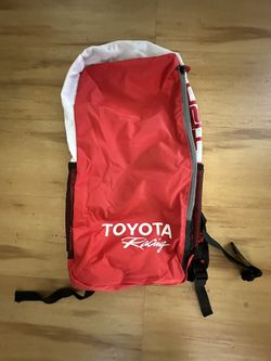 Toyota racing promotional backpack