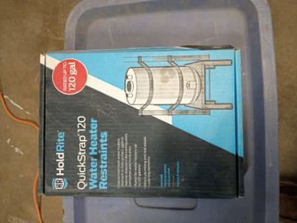 Water heater galvanized strap