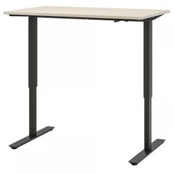 Ikea Trotten Sit/Stand Desk in Beige/Black