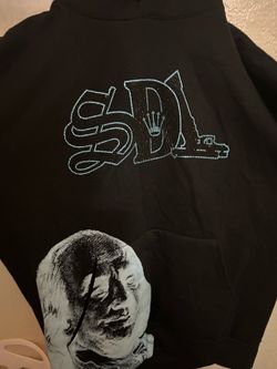 rhinestone sdl hoodie size medium