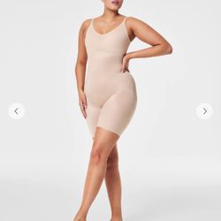 Spanx Mid Thigh Body Suit