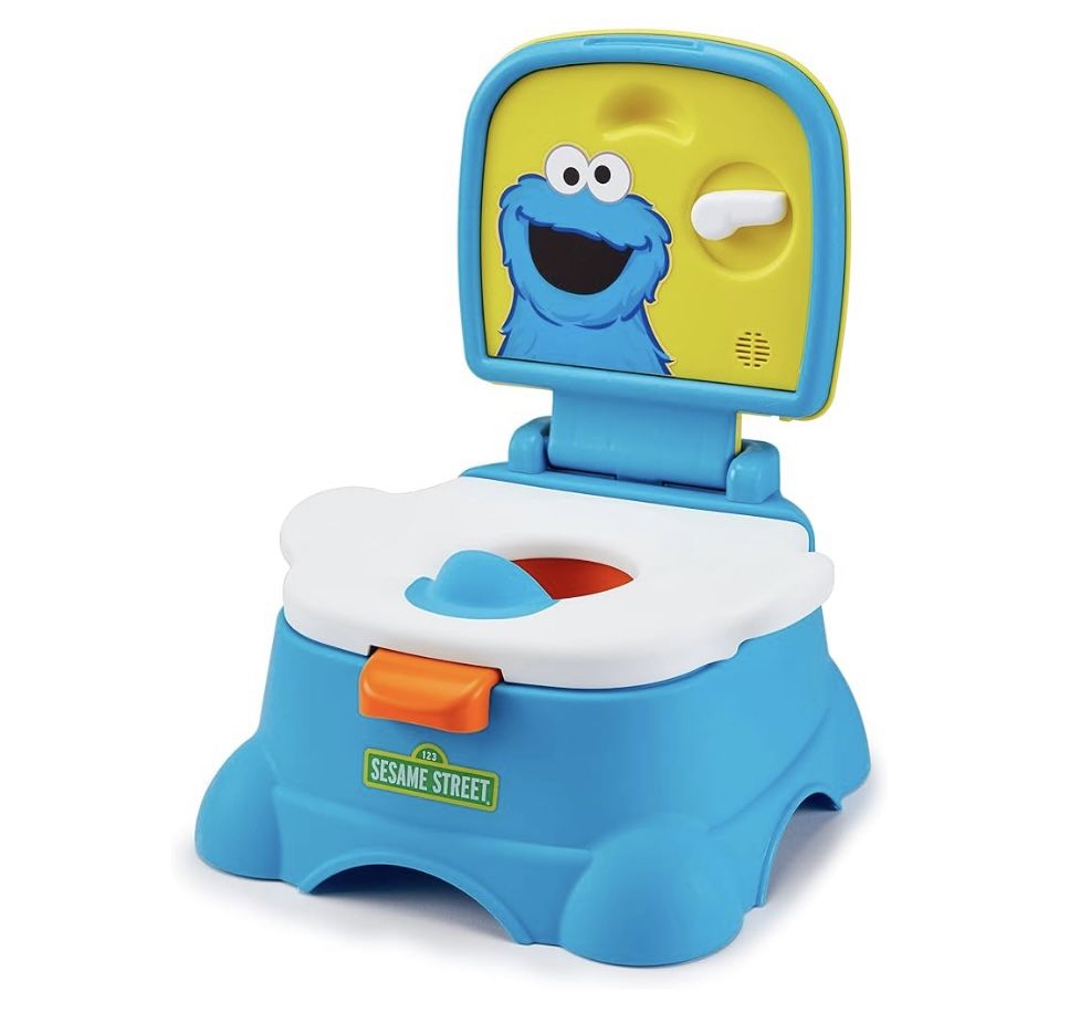 Sesame Street Cookie Monster Terrific 3 In 1 Potty Training Chair