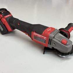 NEW! Milwaukee 2980-20 M18 FUEL 6 in. Paddle Switch Grinder w/6Ah Battery
