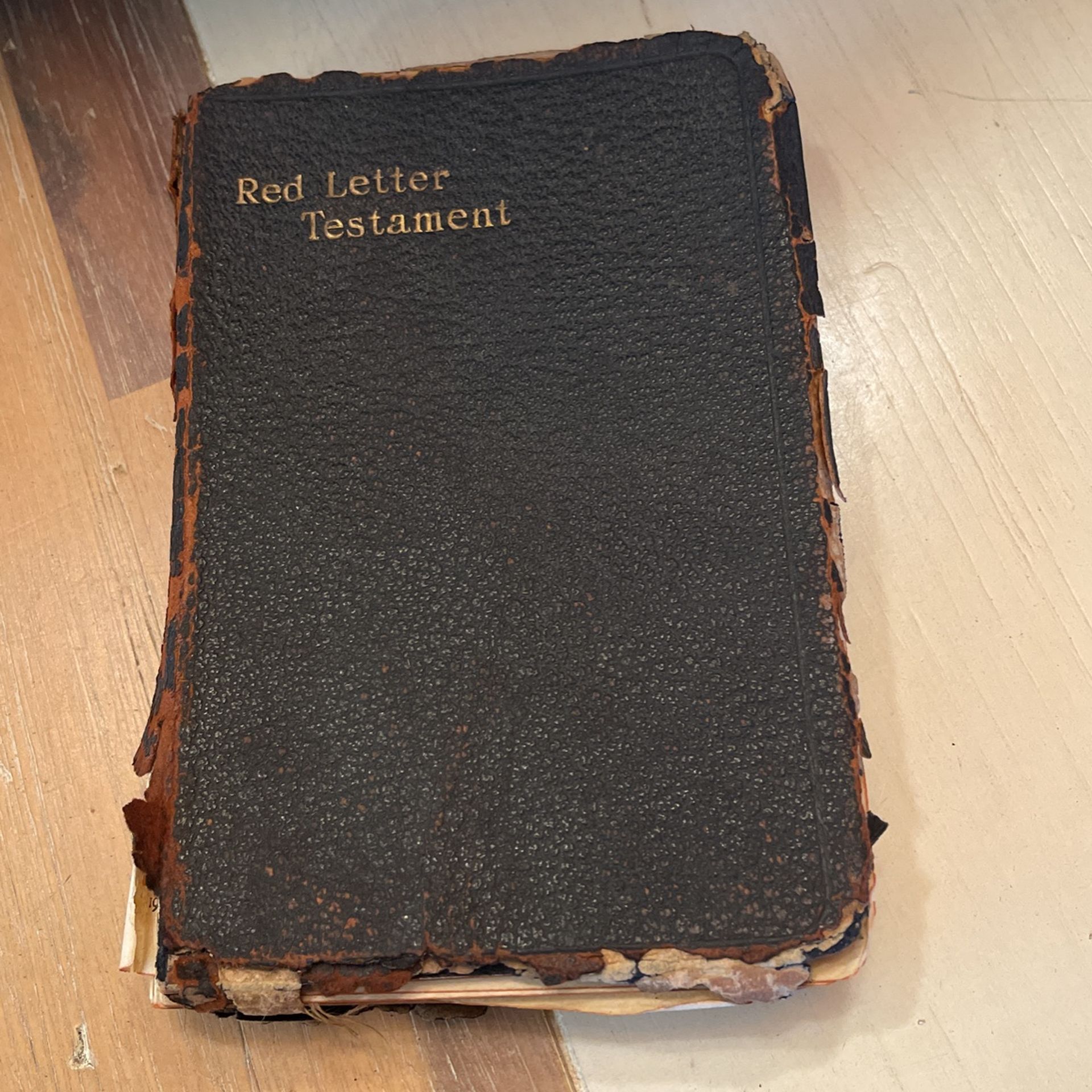 Red Letter Testament. 1915