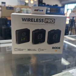 New Rode Wireless Pro 
