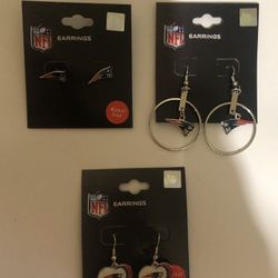 New England Patriots Earrings 