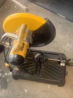 ANOTHER PRICE DROP - Dewalt Metal Blade Chopsaw