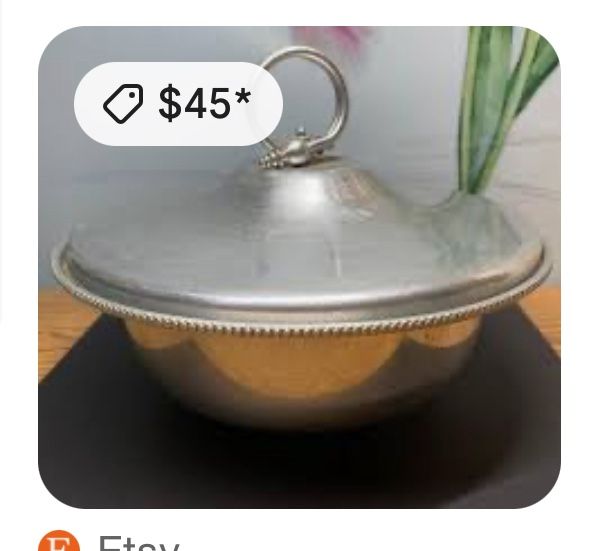 Vintage Bw Buenilum Aluminum Casserole