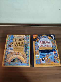 Numerology & Astrology Books Set of 2