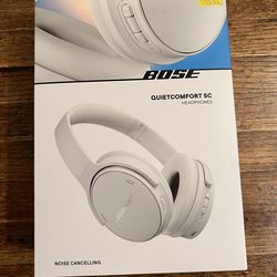 Bose QuietComfort SC Noise Canceling Headphones - White