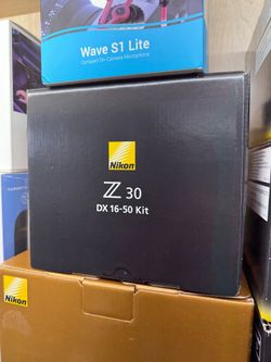 Nikon Z30 Mirrorless Camera with 16-50mm Lens
