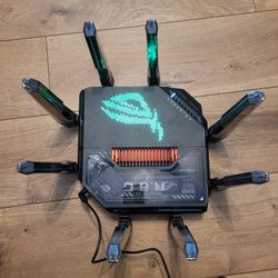ASUS ROG Rapture GT-BE98 Pro WiFi 7 Gaming Router - Quad-Band, Up to 30Gbps, Mesh Compatible