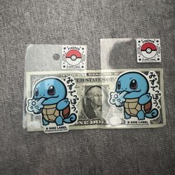 Pokemon Center Stickers