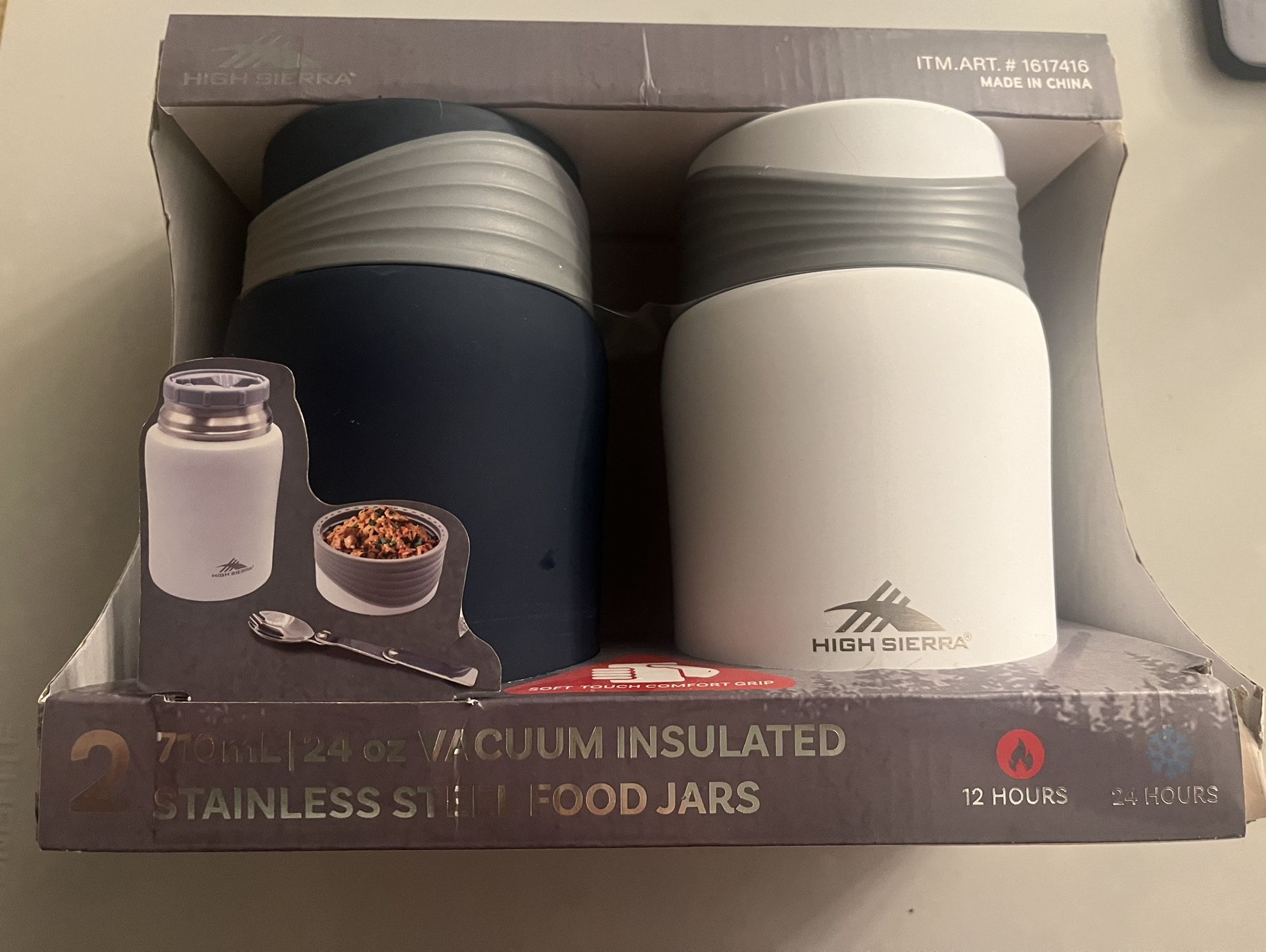 High Sierra Insulated THERMO Stainless Steel Jar