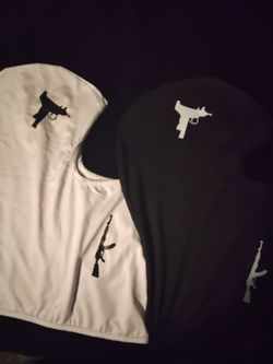 Printed ski mask