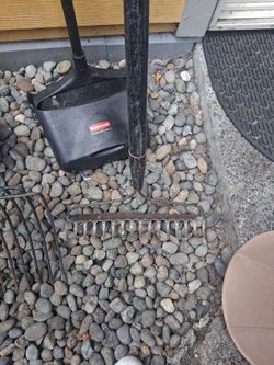 Husky rake