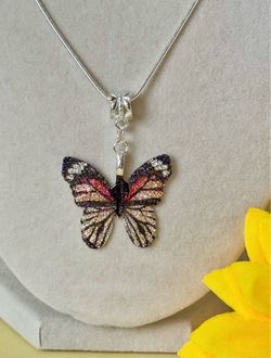 Sterling Silver Butterfly Necklace