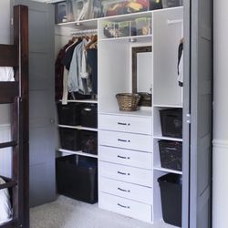 Closet Organizer Storage Shelves 