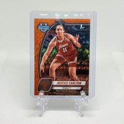 2024 Bowman University Justice Carlton Orange Shimmer  /65 