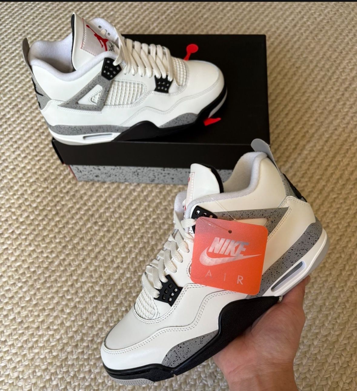 Jordan four cement