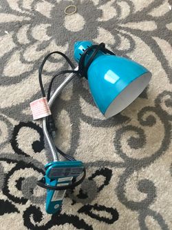 Teal Reading lamp