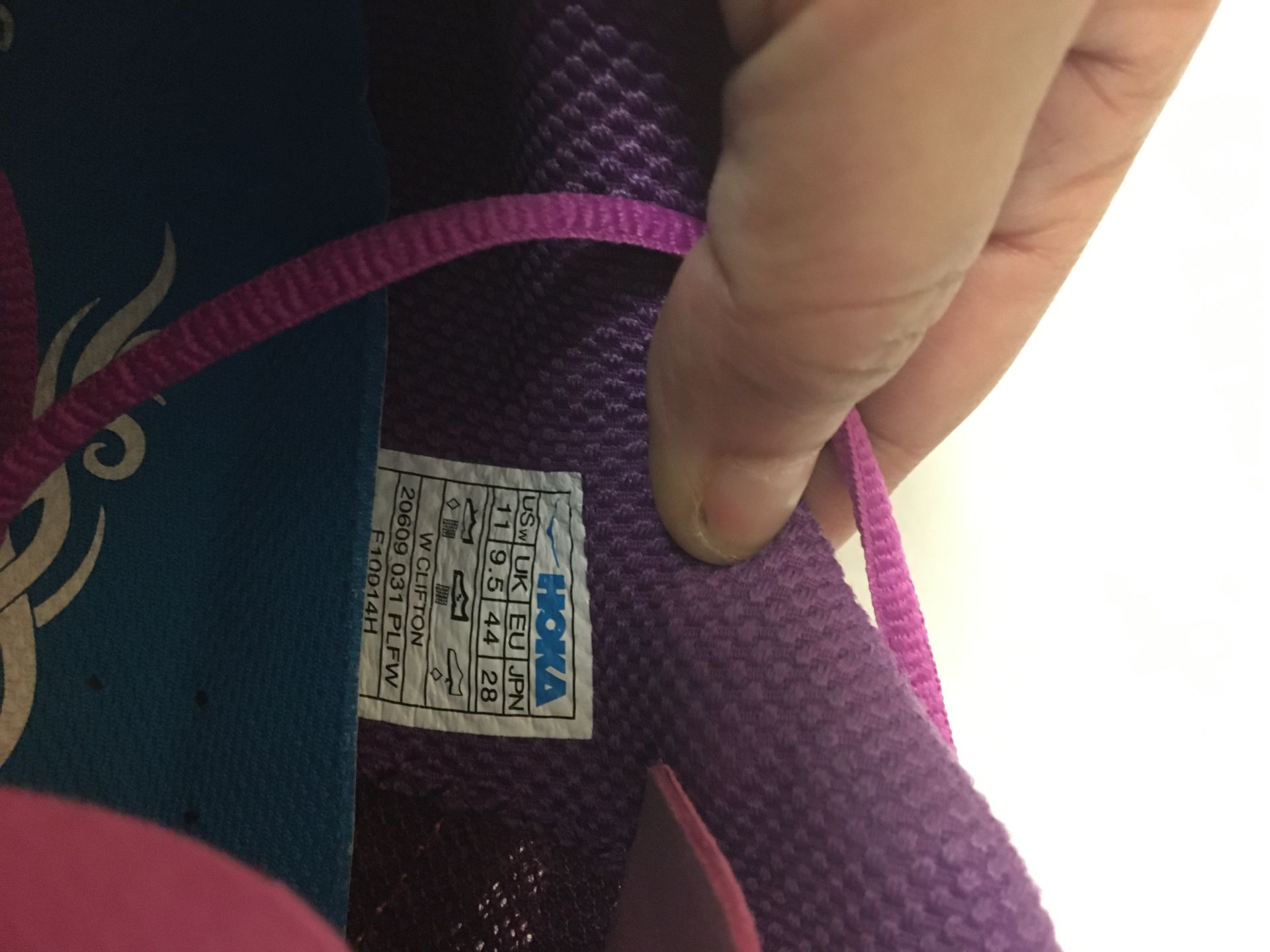 Hoka Clifton running shoes size 11 women